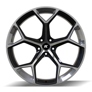 Jantes en aluminium forgé Kipardo 6061-T6 20 21 pouces à rayons fendus en Y, face usinée, concave, pour <span class=keywords><strong>Audi</strong></span> S7 RS7 Performance Car - Product Image 2