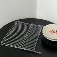 DD4623 support pliable pour comptoir de cuisine étagère à vaisselle pliable à 2 niveaux avec plateau égouttoir à vaisselle assiette de cuisine