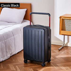 Großhandel PC Breiter Koffer mit Gurt, Wasserdichter Hartschalenkoffer mit Einziehbaren Spinner-Rollen, Schloss, Leicht und Praktisch - Product Image 6