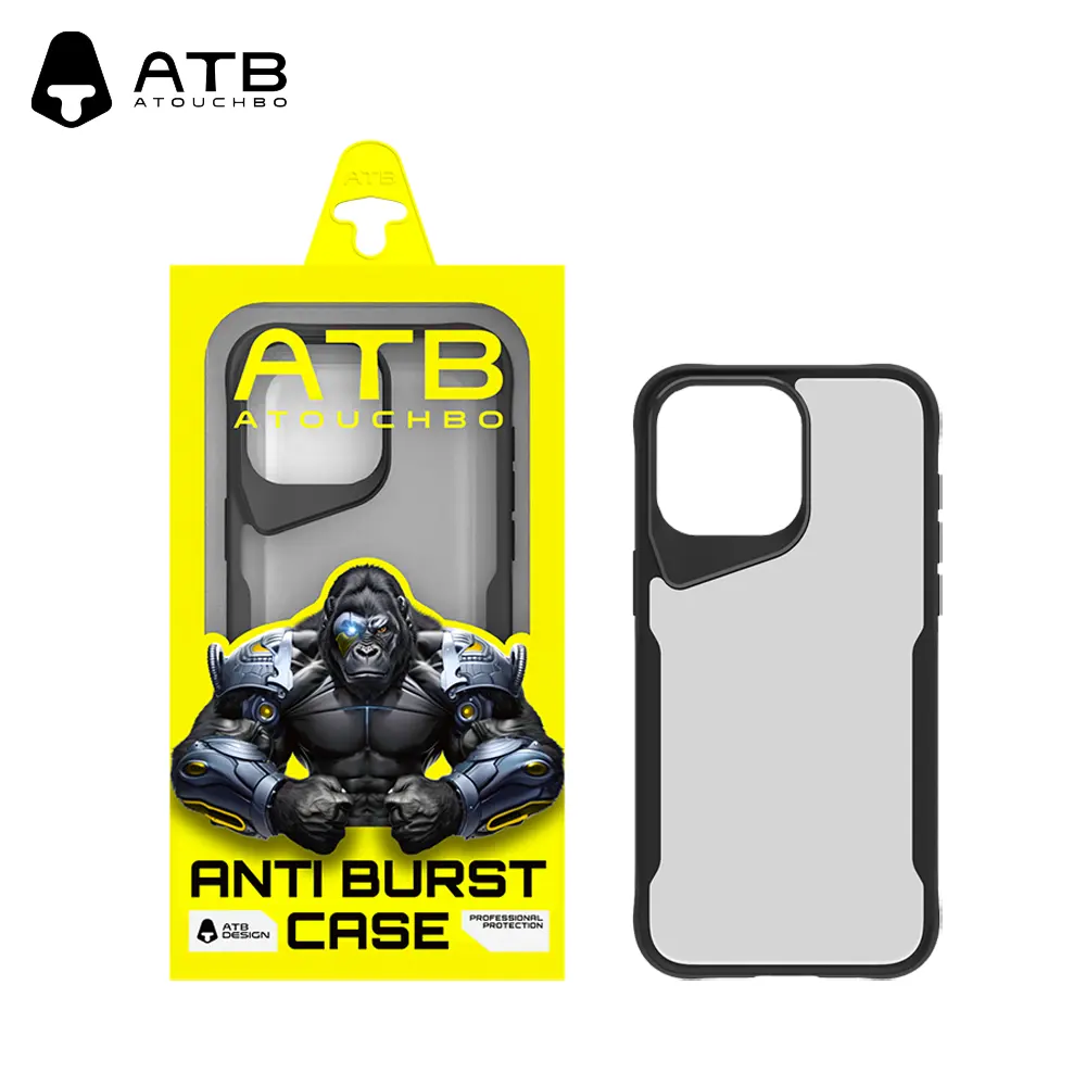 Funda de teléfono ATB a prueba de golpes Matte Smooth Feel Phone Case para iPhone 15 14 13 pro Max
