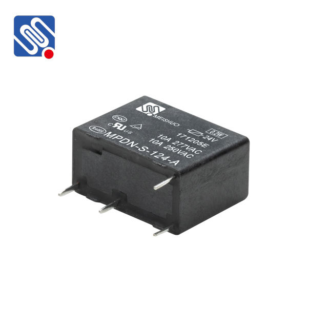 For MPDN-S-124-A 0.4W 10A 250VAC 24VDC Sealed Multi-functional Miniature 4-PIN Relay