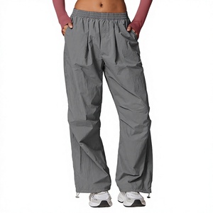 Pantalon de jogging respirant à séchage rapide, taille haute, léger, avec cordon de serrage, multi-poches, pour le sport et les loisirs, pour femme - Product Image 4