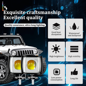 Luces de Trabajo LED de Alta Potencia <span class=keywords><strong>Calite</strong></span>, 4000 Lúmenes, 12-24V, para Tractores, Motocicletas, ATV y Camiones, Lámpara Antiniebla Universal para Conducción - Product Image 6