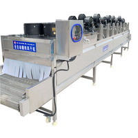Sécheur d'air industriel neuf en acier inoxydable à roulement de moteur, type basculant, pour évacuation de l'eau, capacité personnalisable pour légumes et fruits