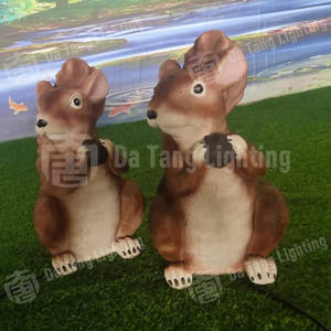 Lampe décorative Ip65 en forme d'écureuil pour l'éclairage des parcs et des pelouses, lumières à motifs festifs pour rehausser la décoration extérieure du jardin - Product Image 4