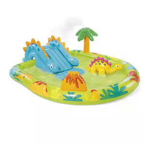 Piscina Gonfiabile per Bambini con Scivolo a Spruzzo, Giocattoli d'<span class=keywords><strong>Acqua</strong></span> in PVC per Giardino, Grande Piscina Gonfiabile da Esterno - Product Image 5