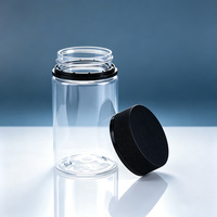 Contenants en plastique pour animaux de compagnie de 60 ml, 100 ml, 120 ml, 150 ml, 180 ml, bocaux en plastique, bouteilles en plastique anti-effraction avec couvercles hermétiques résistants aux enfants