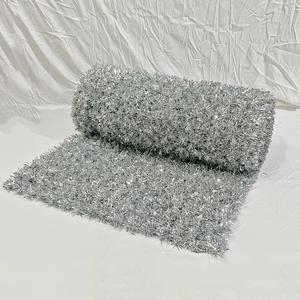 프리미엄 PVC 반짝이 가랜드 메탈 와이어 메쉬 (크리스마스 리스 및 장식 제작용) - Product Image 3
