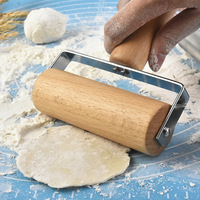 Pino de madeira para utensílios de cozinha, bastão de rolo de massa, utensílios de cozinha domésticos