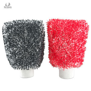 Wassen Drogen Reinigen Vuilafstotend Autowas Reinigingshandschoenen Autoverzorging Gereedschap Stofdoek Autowas Handschoenen - Product Image 3