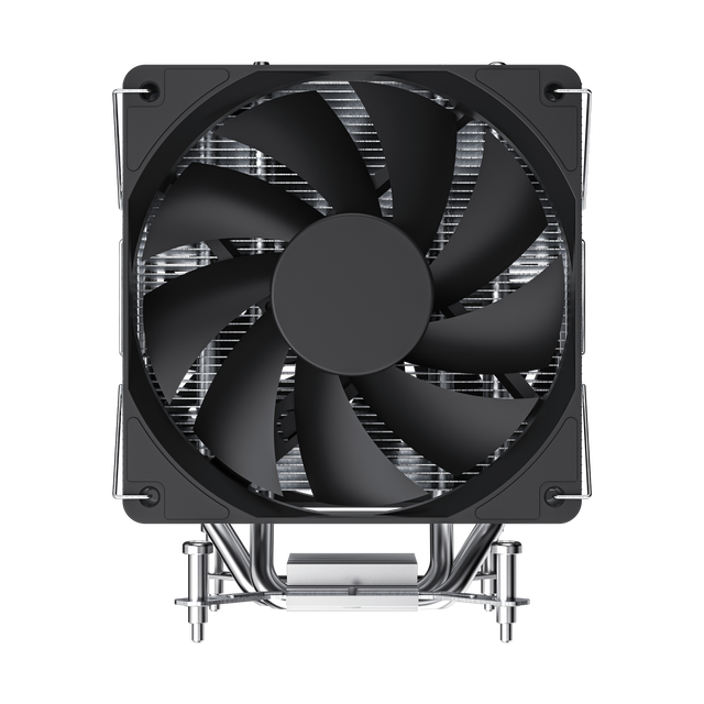 OEM TG410 4 Pin PWM CPU Cooler Tower Type Dual Fan CPU Heatsink 180W 4 Units of 6mm Heatpipe Copper Bottom Welding