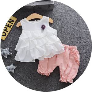 Nuevo Diseño de Vestido de Fiesta de Una Pieza para Niñas, Vestido de Verano con Collar a Bajo Precio - Product Image 2