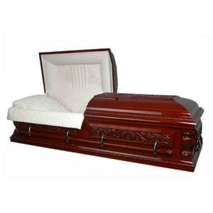 Fabricant de cercueils en bois massif haut de gamme, <span class=keywords><strong>cercueil</strong></span> de style occidental, fournitures funéraires, <span class=keywords><strong>cercueil</strong></span> européen en chêne massif, personnalisable - Product Image 2