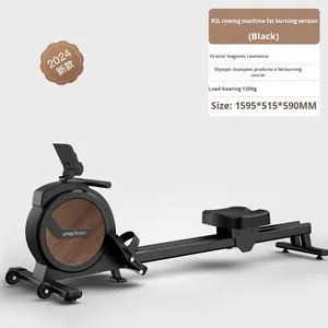 Silent Smart Magnetic Control Eco-friendly Electric Home Gym Trainer <strong>Rowing</strong> Machine 150kg Capacity for Aerobic Exercise Fitness - Product Image 2