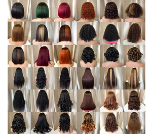 วิกผมแท้เวียดนามแบบไม่ผ่านการแปรรูป 15A ความหนาแน่น 250% พร้อมเชือกผูกผม HD Lace Frontal ขนาด 13*4  แบบธรรมชาติ <span class=keywords><strong>ผม</strong></span>หยิกแบบพม่า  วิกแบบไม่ต้องใช้กาว - Product Image 5