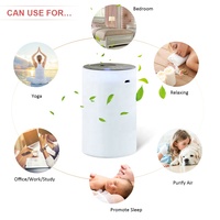 Diffuseur de voiture USB rechargeable 10 ml, diffuseur d'huiles essentielles portable sans eau avec garantie d'un an pour les voyages