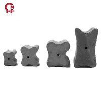 Accessoires de construction d'espacement de barres d'armature carrées en béton polymère moderne de style industriel durable HLM pour matériaux de construction