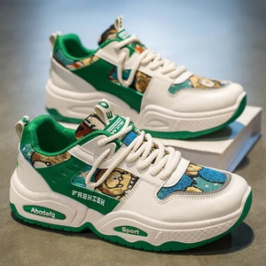 Nouvelles baskets décontractées en toile pour hommes, prix de gros, chaussures de sport rehaussantes, respirantes, polyvalentes, au design tendance et robuste pour jeunes - Product Image 3