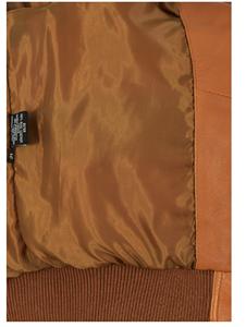 Veste aviateur pour femme en cuir Nappa vintage véritable 100% sur mesure, style Top Gun, fermeture éclair YKK de qualité supérieure, étiquette privée OEM - Product Image 5