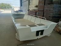 Alliage d'aluminium 5083 haute qualité bateau porte-canne à pêche jet moteur hors-bord refroidisseur de glace réservoir vivant soudage vitesse moteur électrique