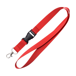 Fashion Durable Candy Color Nylon Neck Lanyard Detachable With Customized Logo Polyester Lanyard for Students Exhibition Staff