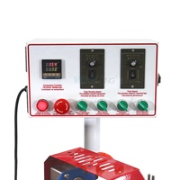 Machine de chantournage automatique mini avec fonctions de collage et de découpe pour PVC