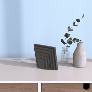 OEM Artesanía al por mayor Productos funerarios Cuadrado Gatito Jugando Bola Escena Marco DE FOTOS Cerámica Gato Mascota Memorial Cremación Ceniza Urna - Product Image 6