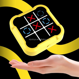 Jeu de voyage portable Juguetes Educativos X O Letters Tic Tac Toe Bolt Game Electronic Handheld Puzzle Console Board Game - Product Image 6
