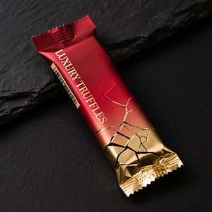 Emballages personnalisés imprimés avec fermeture arrière pour barres énergétiques, granola, noix, chocolat, protéines, sachets d'emballage alimentaire - Product Image 5