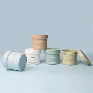 Pot de crème en plastique mat écologique PP mural logo personnalisé pour emballage cosmétique - Product Image 2