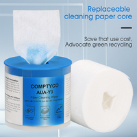 Papier de nettoyage en papier sans poussière AUA-Y3 COMPTYCO SC/FC/ST/LC outils de nettoyage en fibre optique de bonne qualité papier de nettoyage en fibre