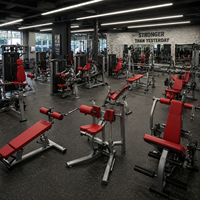 Equipo de Gimnasio Profesional FRS, Máquina de Fitness Todo en Uno, Paquete de Entrenamiento de Fuerza, Uso Comercial, Ejercicio de Cuerpo Completo