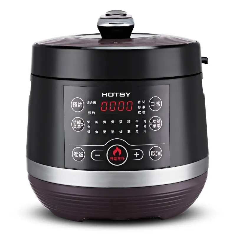 Hotsy 1.8L 2.8L Ollas arroceras Pot Duo 7-en-1 Olla a presión eléctrica multifunción para restaurante