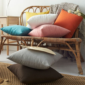 Housses de <span class=keywords><strong>coussin</strong></span> imperméables pour meubles de patio taie d'oreiller de jardin extérieur couleur unie Polyester <span class=keywords><strong>canapé</strong></span> housses de <span class=keywords><strong>coussin</strong></span> - Product Image 6