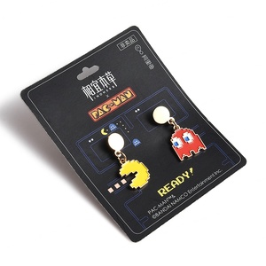 Fashion Jewelry Soft Enamel Ear <b>Studs</b> Wholesale Anime Designs Custom Earring for Women - Product Image 5