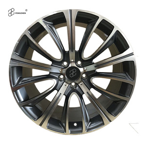 PENGZHEN alta calidad 17-24 pulgadas forjado pistola Metal gris ruedas llantas 5x112 nueva condición 40mm 25mm Offset para <span class=keywords><strong>BMW</strong></span> <span class=keywords><strong>525</strong></span> 530 540 550 - Product Image 1