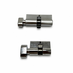 Cylindre de <span class=keywords><strong>serrure</strong></span> de porte Euro anti-perçage et anti-effraction, à découpe centrale, simple cylindre, 65 mm, avec 3 clés - Product Image 4
