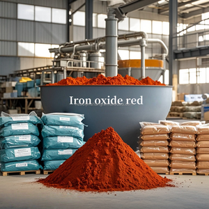 工业级黄红色黑色绿色蓝色氧化铁颜料符合RoHS认证油漆氧化铁颜料 - Product Image 3