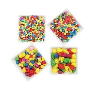 Đầy Màu sắc nhuộm đánh bóng sỏi sỏi đá tự nhiên thủy tinh Đá Nhân Tạo cho bể cá và biệt thự - Product Image 4