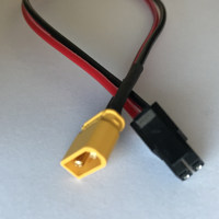 Kabel Daya Radio XT60 Impor Asli Transmisi Data & Gambar Nirkabel Microhard P900 PMDDL2450