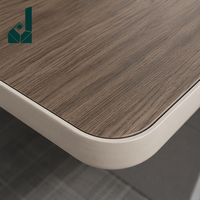 Table de réunion, grande table de bureau, table longue, table de conférence et ensemble de chaises, poste de travail, table longue simple et moderne, table de conférence