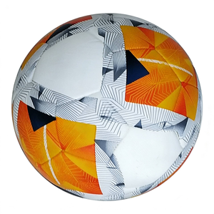 Balón de Fútbol de Cuero con Logotipo Personalizado, Termosellado, Cosido a Máquina, de PVC, Tamaño <span class=keywords><strong>5</strong></span>/4, Antideslizante, Impermeable, Duradero, para Todo Tipo de <span class=keywords><strong>Cancha</strong></span> - Product Image 2