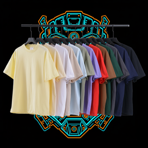 Camiseta Deportiva de Alta Calidad para Hombre, 230G, 100% Algodón, Lisa, Casual, Holgada, para Gimnasio, Running, Transpirable y Ecológica - Product Image 2