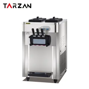 Ice cream making Commercial soft serve rolled snow continuous freezer sundae vending ice cream machine ice cream making