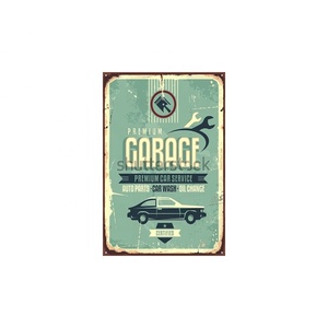 Nuovo arrivo auto meccanico pubblicità Garage targa Vintage poster in metallo segno di latta all'ingrosso per Bar Garage Wall Decor - Product Image 6