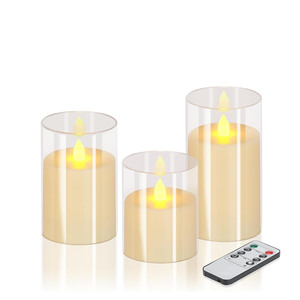 Plastic LED <b>Pillar</b> <b>Candles</b> Wedding Home Decoration Battery Operated Flickering Flameless <b>Pillar</b> <b>Candles</b> - Product Image 1