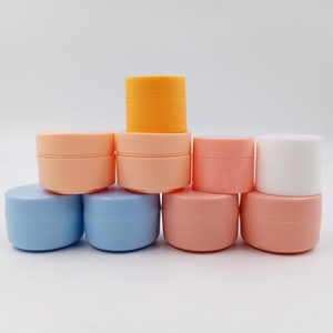 Pot de crème cosmétique en plastique PP mignon de 10g, 15g, 30g, en forme de rose, pour produits de soin de la peau, crème pour le visage, émulsion, baume à lèvres - Product Image 1