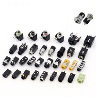 Toma de corriente CC 2 en 1 de 2,1x5,5mm con interruptor deslizante Conector de conectividad dual
