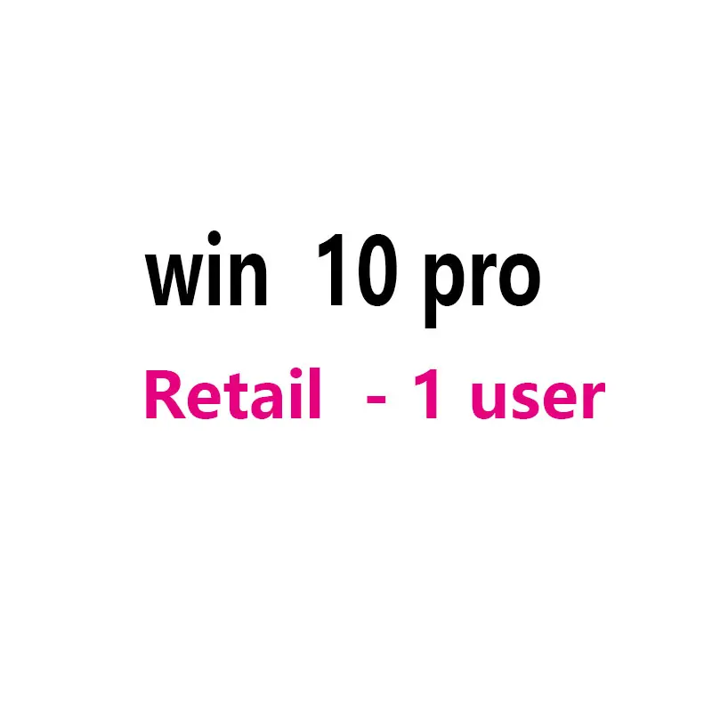 24/7 Win 10 Pro 100% activación en línea Win 10 Pro Key Code Win 10 licencia digital profesional enviada por EMAI