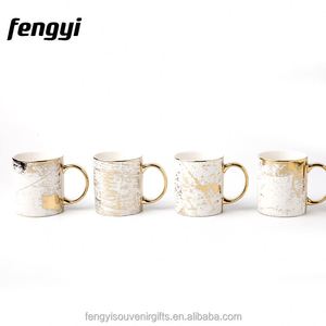 Vintage Retro Golden Edge Flower Floral Coffee <b>Cup</b> Ceramic Coffee Mugs Flower Ceramic Coffee Mugs - Product Image 2